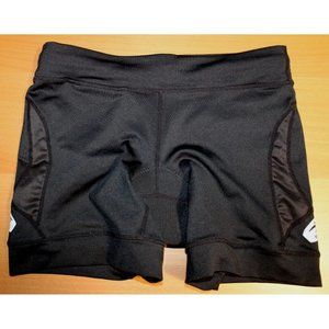 Women Sugoi Bicycle Cycling Compression Shorts Padded Medium Black  26x6
